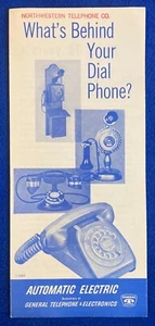 1960 ¿Qué hay detrás de tu teléfono de marcado? Comp. de teléfono local Folleto sobre equipo nuevo - Imagen 1 de 7