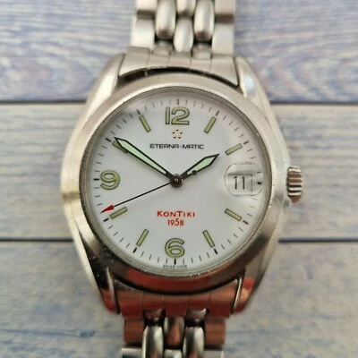 Vintage Eterna-Matic Kontiki 1958 Automatic Men's Watch - image 1 of 4