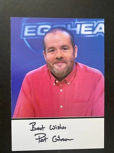 PAT GIBSON - EGGHEADS TV SHOW - TOP SIGNIERTES FOTOS - Bild 1 von 1