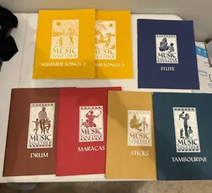 Lot of 7 Music Together Children’s Musical Sheet Books - Summer Songs Drums++ - Picture 1 of 5