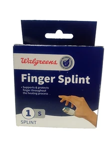 Walgreens Finger Splint ~Size: Small ~1ct - Picture 1 of 2