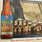 Postcard Skinny Dip Nude Dam Craft Beer Coaster Fort Collins Colorado￼