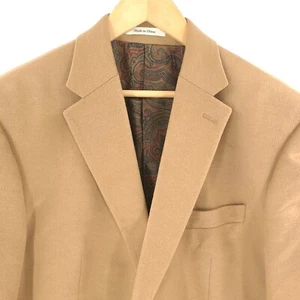Blazer Lauren Ralph Lauren Para Hombres 44R Marrón Regular Cachemira Seda Lana Paisley - Imagen 1 de 12