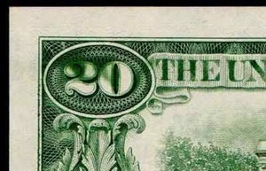 ((Ink Smear Error)) 1985 $20 Federal Reserve Note GEM UNC Free Shipping (B178) - Picture 1 of 3