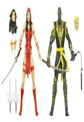 FIGURA MARVEL LEGENDS 2 PK - ELEKTRA & RONIN Foto 1 de 2