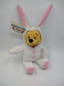 "Mini bolsa de frijoles Easter Pooh 8"" exclusiva de la tienda Disney"  - Imagen 1 de 3