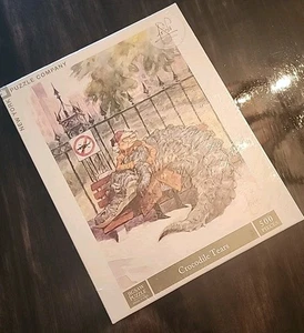 Crocodile Tears by Peter de Sève 500 Piece Jigsaw Puzzle NYPC New - Picture 1 of 9