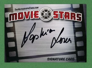 Sophia Loren italienische Schauspielerin Hausboot, Black Orchid signierte Sammelkarte E28709 - Bild 1 von 2