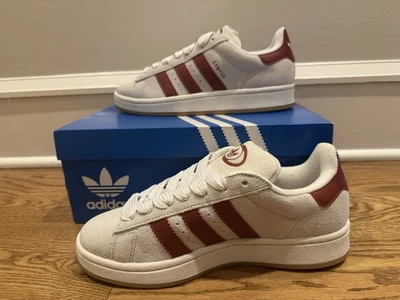 Adidas Campus 00s Comfy Casual Shoes / Crystal White Ruby / JQ7783 / Women's 7.5 - Image 1 of 4