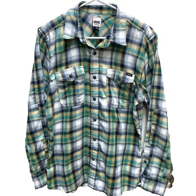 Volcom Workwear Lightweight Plaid Flannel Shirt size S - Image 1 of 3