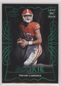 2021 Leaf Trinity Box Black Green /25 Trevor Lawrence #RB-01 Rookie RC - Picture 1 of 3