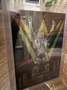 2025 Topps Finest WWE El Grande Americano Black Uncommon /20 #195 - Picture 1 of 5