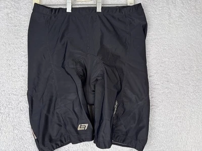 Bellwether Cycling Shorts Adult Large Black Nylon Spandex Blend Padded - Image 1 of 4