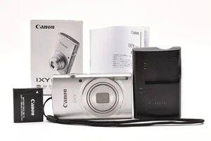 [MINT]Canon IXY 180 PowerShot ELPH 180 20MP Digital Camera Silver From JPN JAPAN - Picture 1 of 24