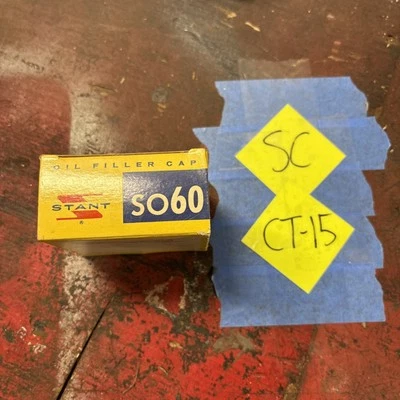 Vintage Stant SO60 Oil Filler Cap 60-67 Corvair  65 Ford - Image 1 of 2