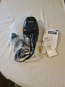 Conair 1600W Wall Mount Hair Dryer Model #134BP W/Night Light Black NOB - Picture 1 of 8