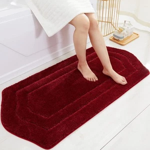 Extra Thick Bath Rugs for Bathroom - Anti-Slip Bath Linen Sets Mats Soft Plus... - Picture 1 of 6