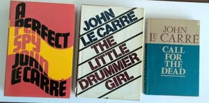 John Le Carre Lot 3 HC Perfect Spy 1st Ed Little Drummer Girl Call For The Dead - Picture 1 of 24