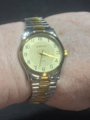 Reloj Watch It Cuarzo Acero Inoxidable Trasero EC MIN3205 Japón Banda Elástica De Colección Foto 1 de 4