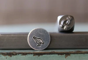 SUPPLY GUY 6mm Mama Quail Metal Punch Design Stamp SGCH-379 - Picture 1 of 1