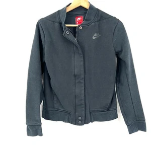 Nike Tech Fleece Destroyer Jacke Schwarz Baseball Soft Sweatshirt Schwarz Active S - Bild 1 von 10