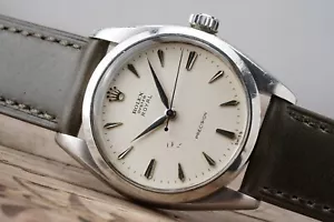 Serviced Vintage ROLEX Oyster ROYAL 6426 Manual 34mm cal.1210 c.1959 #1370 - Picture 1 of 20