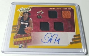 2020-21 Absolute Memorabilia PRECIOUS ACHIUWA Tools of the Trade #/199 Miami - Bild 1 von 4
