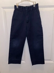 Lee Boys School Dress Pants Navy Blue Size 5 Slim - Picture 1 of 3