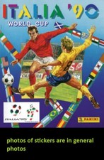 Panini FIFA World Cup Italia 1990 You Pick Choose pegatinas