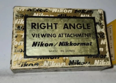 Nikon Right Angle Finder/Viewing Attachment Nikon/Nikkormat GREAT!@!! - Image 1 of 3