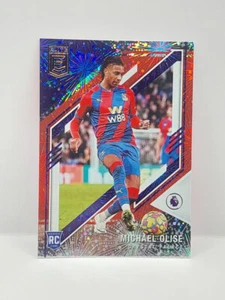 2021-22 PANINI PREMIER LEAGUE DONRUSS ELITE MICHAEL OLISE RC RED FIREWORKS CPFC - Picture 1 of 2