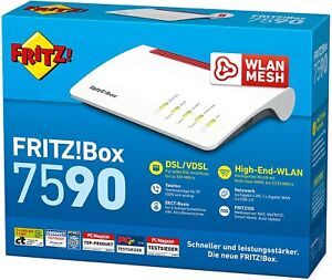 Fritz!Box 7590 AVM FritzBox WLAN Mesh Router NEU