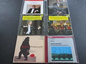 BRAHMS - Concertos/Piano Music - 6 x CD Job lot - Douglas/Perahia/Gardiner - Picture 1 of 8