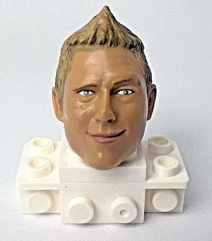The Miz  Jakks Mattel WWE WWF Custom Fodder Head Part Accessories Cover