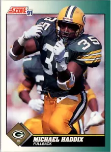 1991 Score Football Card Pick (Base) 252-507 - Picture 1 of 487
