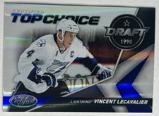 2010-11 Panini Certified Vincent Lecavalier Top Choice Mirror Blue /100 #11