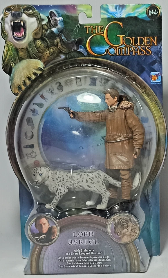 Corgi GC78602 The Golden Compass –Lyra Belacqua with Pantalaimon Ermine Wildcat