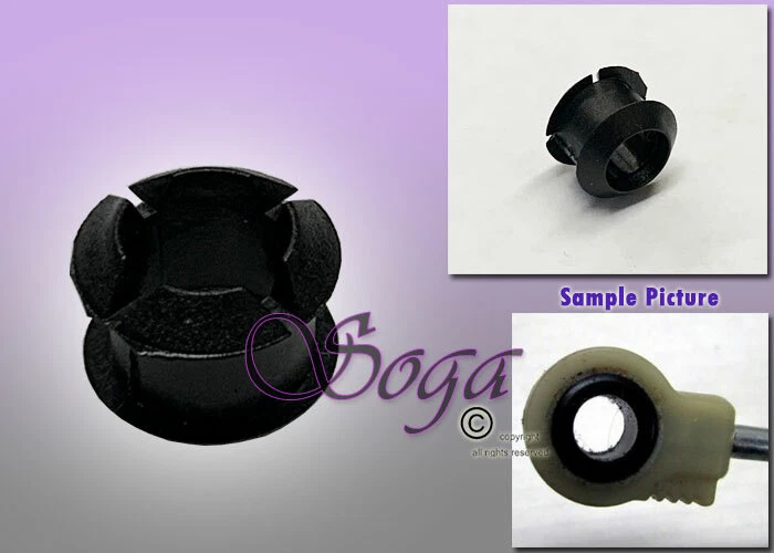 ONE AUTO TRANSMISSION SHIFT CABLE REPAIR BLACK BUSHING FOR TOYOTA CAMRY CELICA - Image 1 of 1