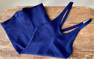 Traje de baño vintage de lana azul marino Jantzen de los años 20 para hombre Foto 1 de 4