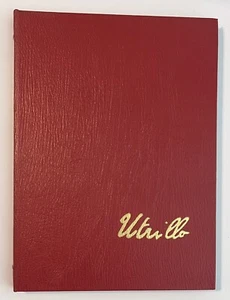 Maurice Utrillo, by Jeanine Warnod 1983 Collector’s Edition, Leather - Picture 1 of 12