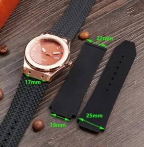 Silikon Uhrenarmband Band für Hublot Universe Big Bang Fusion Serie wasserdicht - Bild 1 von 21