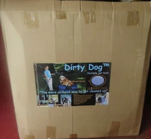 2007 bañera portátil para mascotas grande Doctors Foster and Smith Dirty Dog - usada - Imagen 1 de 12