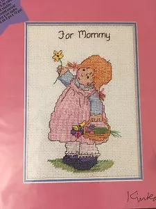 Nuovi Disegni Per L'Ago 5554 Per Mamma Ragazza Rosa Collezione Kinka Artigianale - Foto 1 di 9