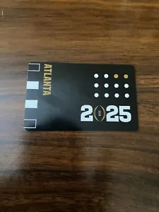 2025 Cfp National Championship Ohio State Notre Dame Card 1/20/25 - Picture 1 of 2