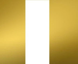 (A1) GLOSS GOLD Efecto Gorro Doble Rayas Víbora 4m x10cm se adapta a CHRYSLER - Imagen 1 de 1