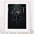 Game Of Thrones - Jon Snow Poster Picture Print Sizes A5 To A0 **Free Delivery**