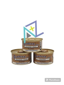 3x Exotica Extra Strength Organic Air Freshener Coconut For Car, Home Office - Picture 1 of 1