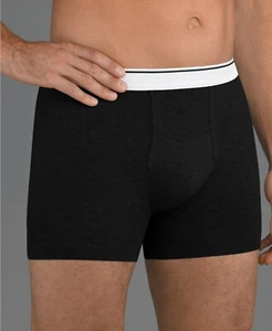 Calzoncillos boxer bolsa ropa interior jockey para hombre - paquete de 2 1146 / negro $25 - Imagen 1 de 4