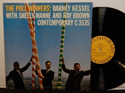 POLL WINNERS LP CONTEMPORARY C3535 MONO DG 1958 Jazz KESSEL MANNE BROWN - Image 1 of 2