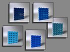 LEGO® 98138 Tile 1x1 Round Round Tile - 25 or 50 Piece - BLUE